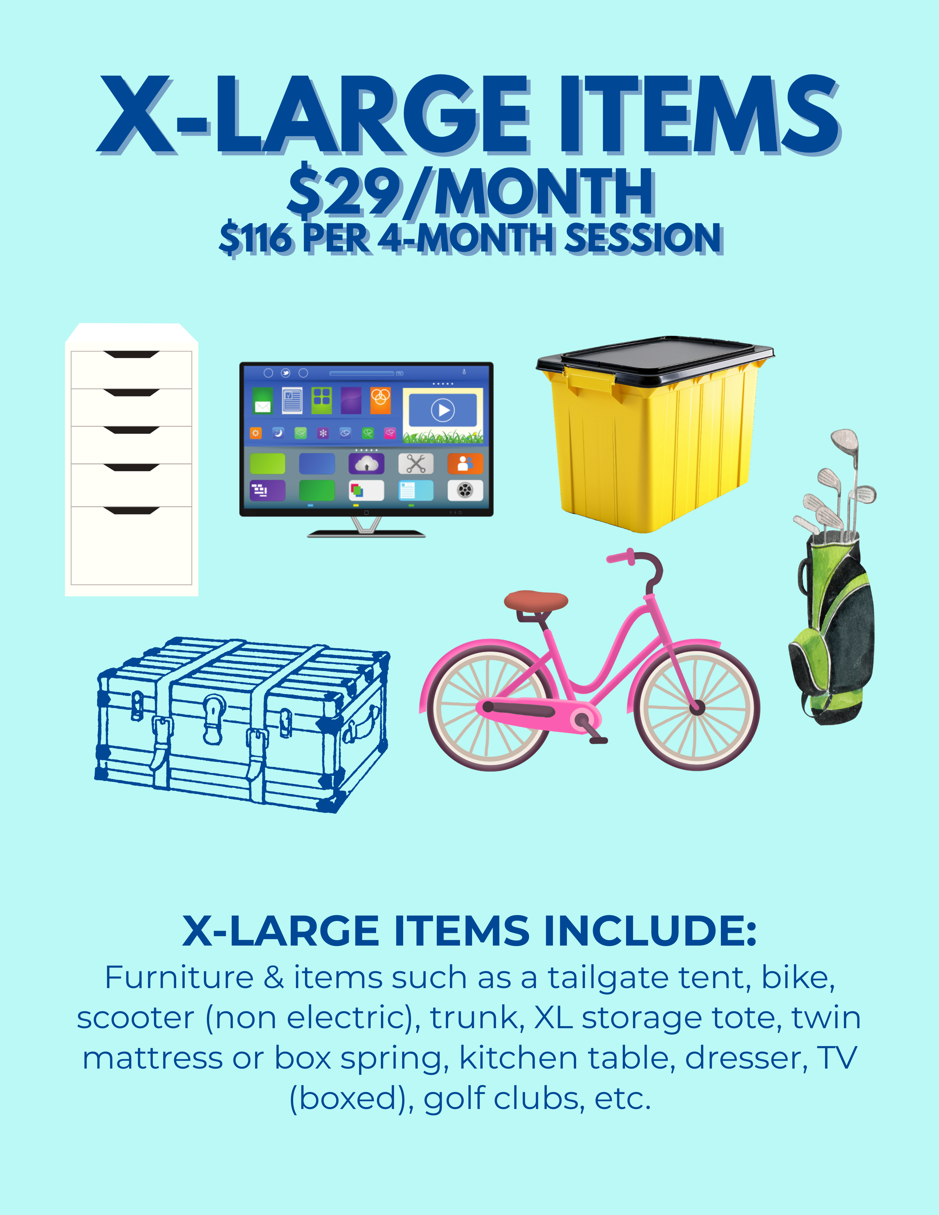 Summer Storage Pricing – deliverbees college
