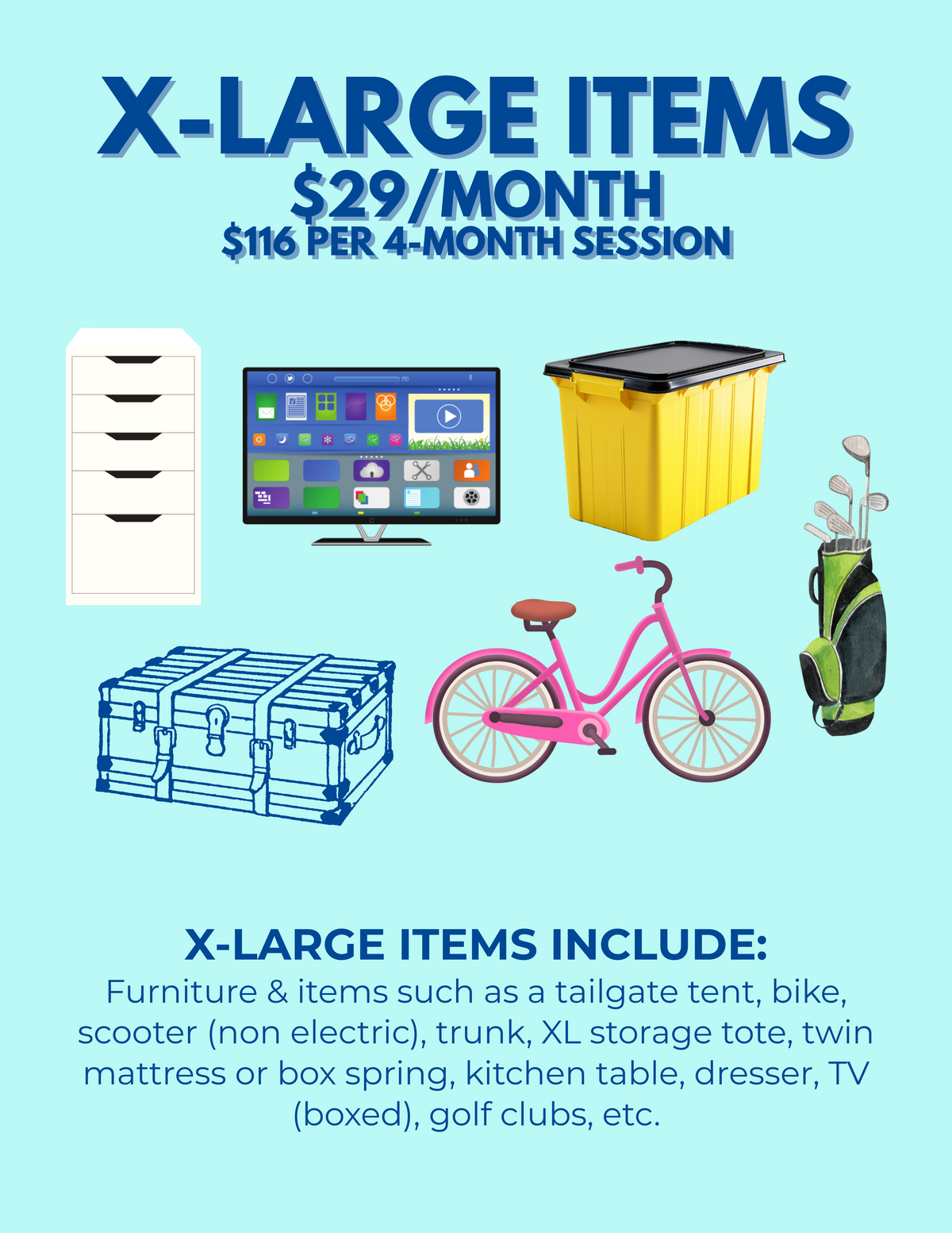 Summer Storage Pricing – deliverbees college
