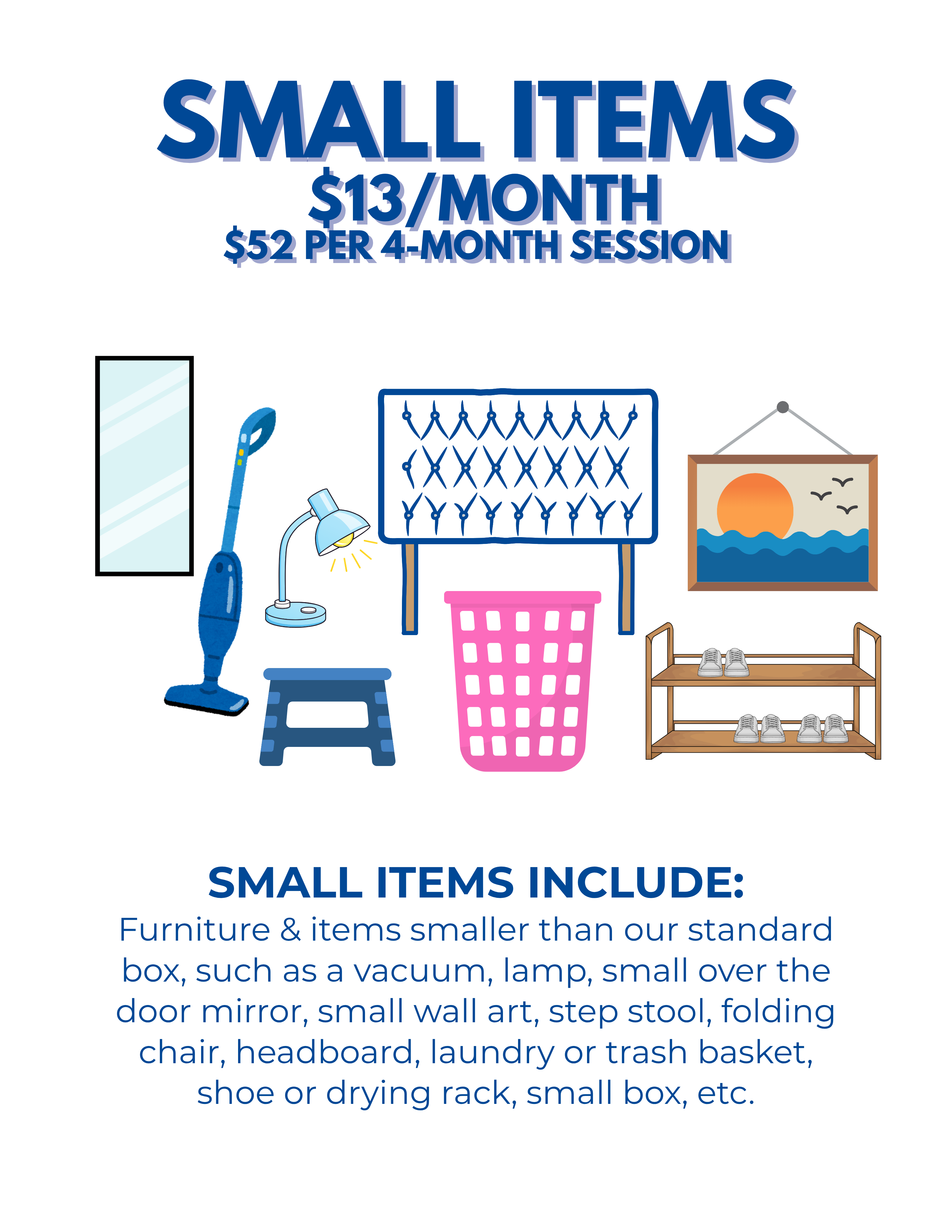 Summer Storage Pricing – deliverbees college