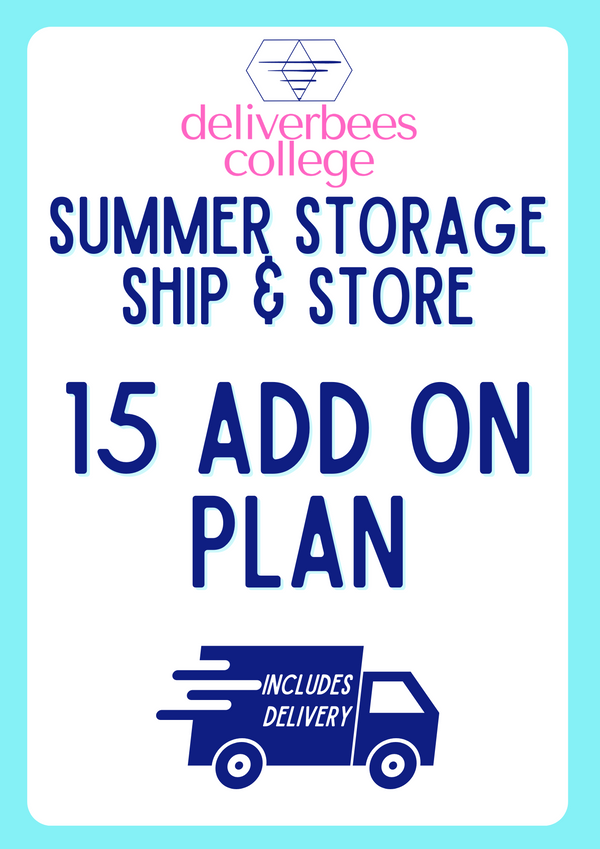 Summer Storage Ship & Store Add On Plan - 15 Packages